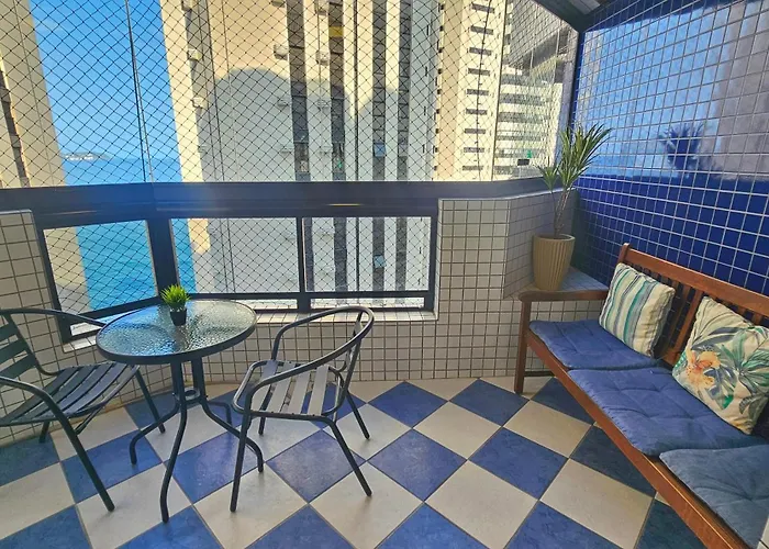 Vista Pro Mar - Piscina - Praia Das Asturias Guarujá